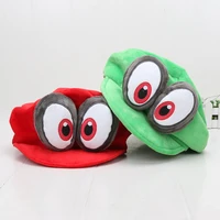 anime super plush cappy hats bros caps soft cosplay adults kids party accessories toys