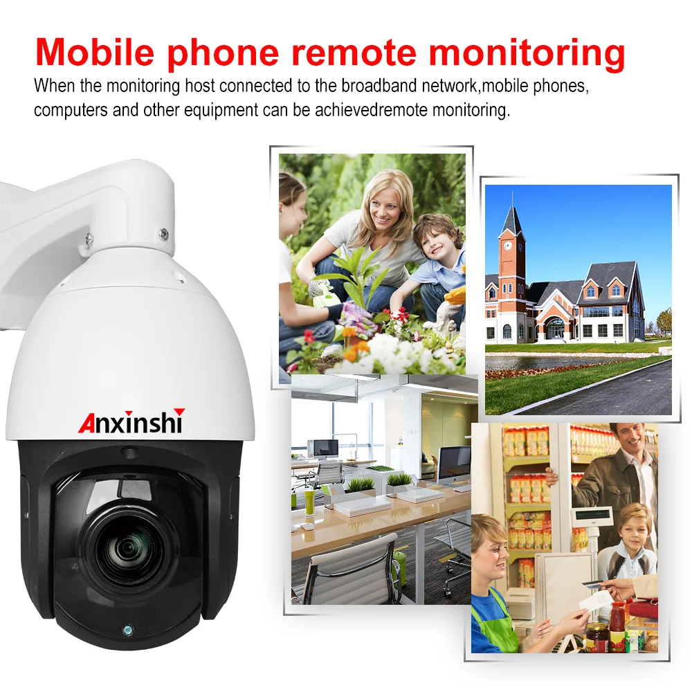 Starlight ночное видение Лазерная инфракрасная 300 м HD 5MP CCTV безопасности IP PTZ камера высокая скорость купол 36x оптический зум P2P Onvif POE