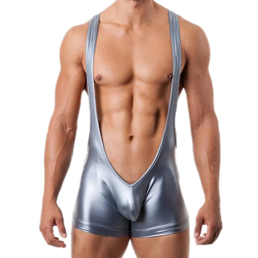 Новинка 2017 сексуальное мужское нижнее белье из искусственной кожи женское для