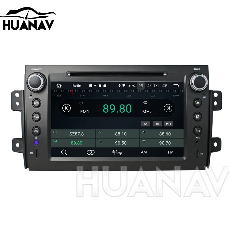 Автомобильный DVD проигрыватель на Android 8 0 CD с GPS навигацией для Suzuki SX4 2006 2012