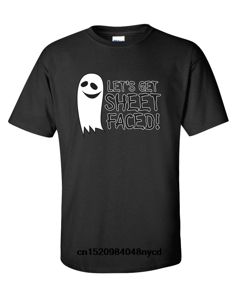 Возьмите Забавные футболки давайте Простыни сталкиваются Хэллоуин питьевой