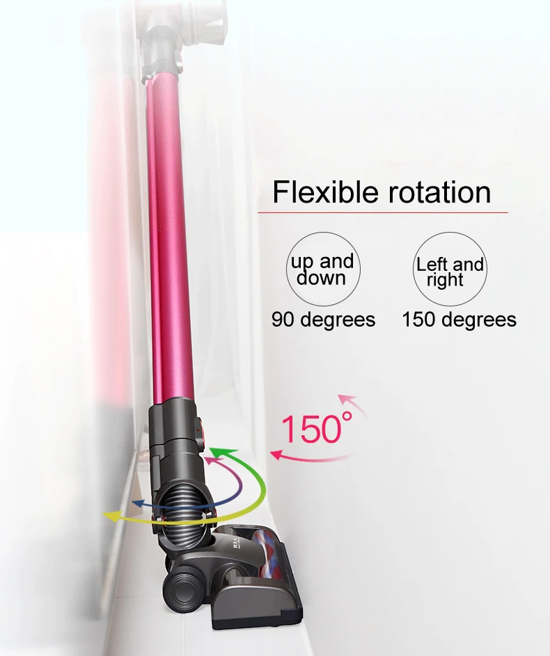 Handheld Wireless Vacuum Cleaner Household High Suction Mute Charging Detachment Machine Cordless Machine