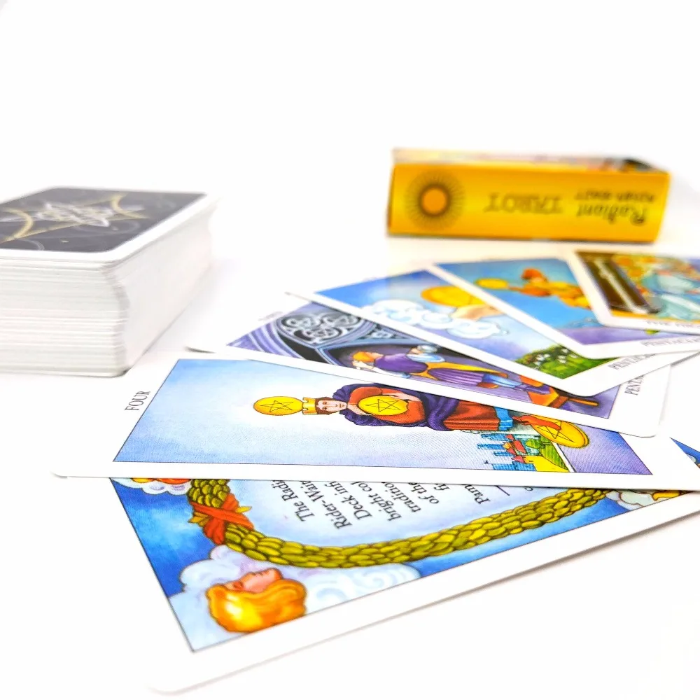Полная английская версия rider tarot deck самые популярные карты Таро Высокое качество