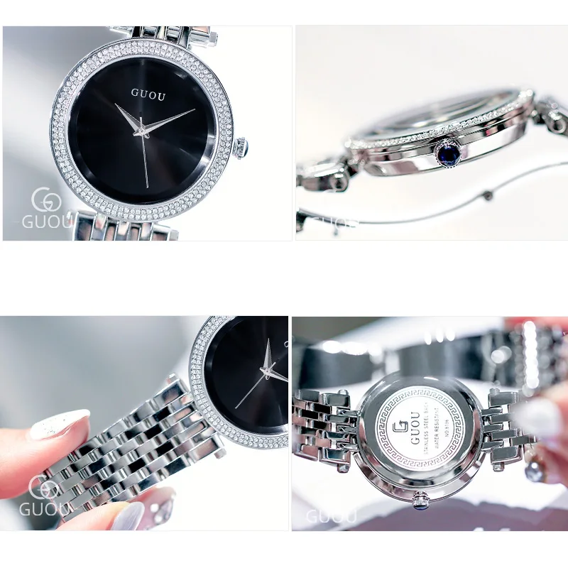 

2019 Women's Watches Luxury Brand Lady Woman Quartz Watches Women Female Steel Ladies Wrist Watch For Women Relogio Feminino