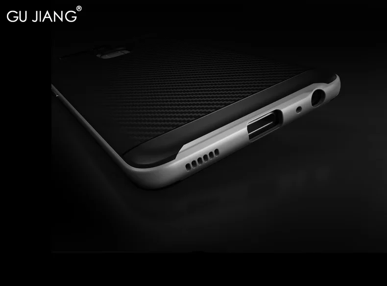 GU JIANG брендовый роскошный классический двухслойный чехол 2 в 1 для Huawei P9