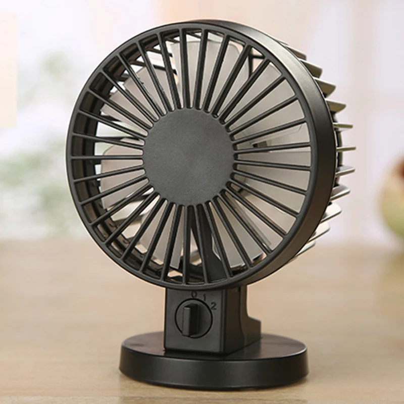 Apano мини настольный вентилятор летний офисный USB портативный ультра тихий 2