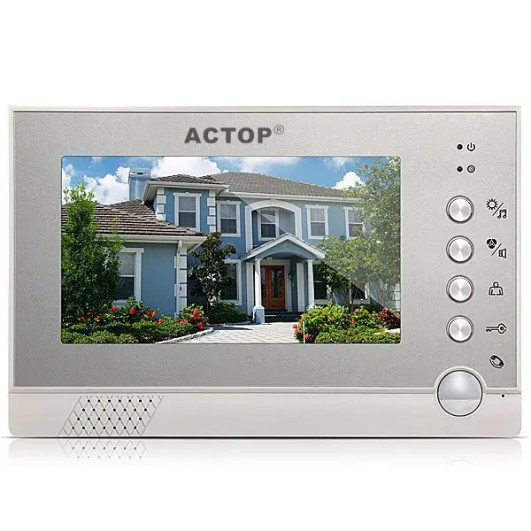 ACTOP VDP-316 + CAM-210 Прямая поставка с завода 7 &quotЖК-видео домофон Домашний дверной