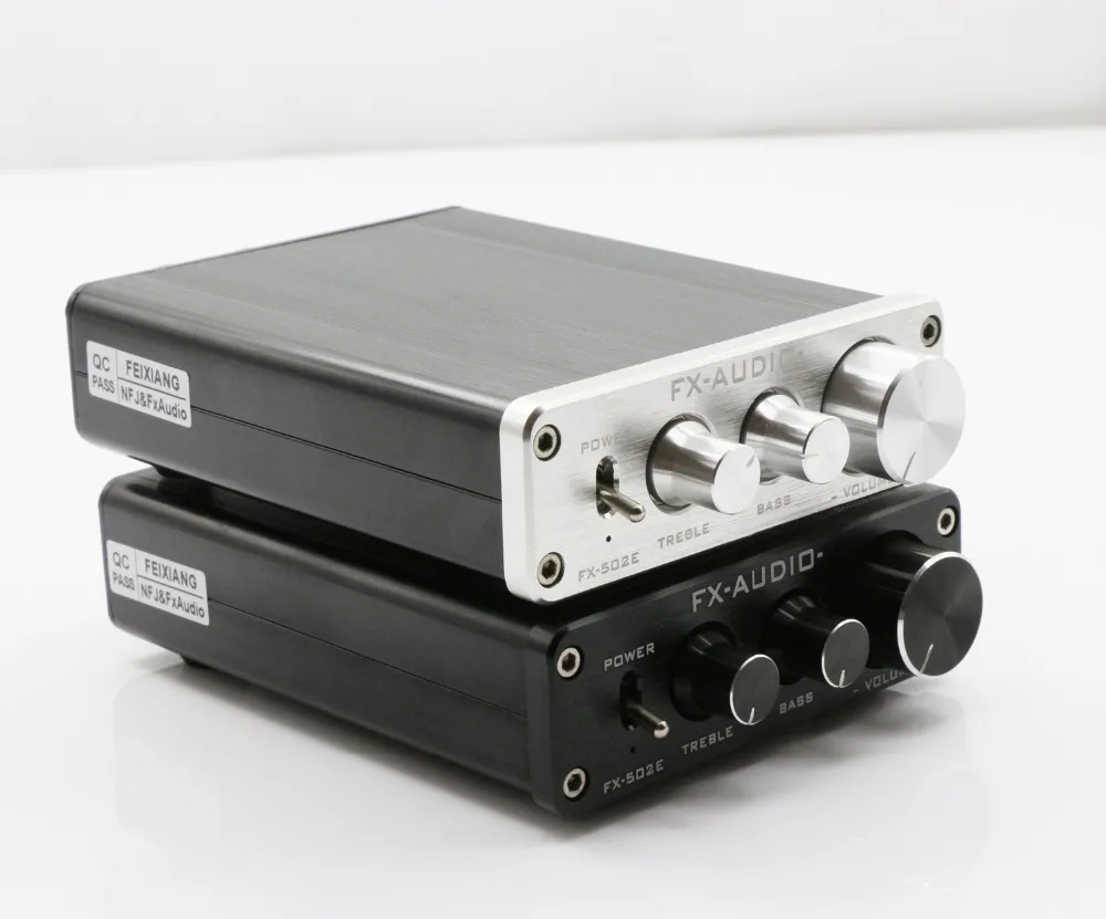 FX Audio FX502E Hifi 2 0 TDA7498L NE5532P настольный компьютер динамик Высокая мощность чистый