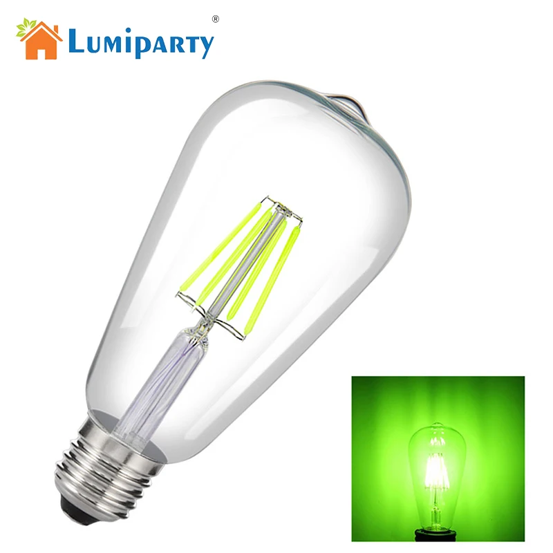 LumiParty E27 Светодиодный светильник в стиле ретро Эдисона лампа 220 В 40 Вт
