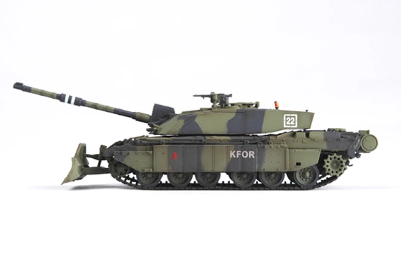 1/72 модель готового продукта Challenger 2 геотехнический боевой бак легкая 35011|easy model|1/72
