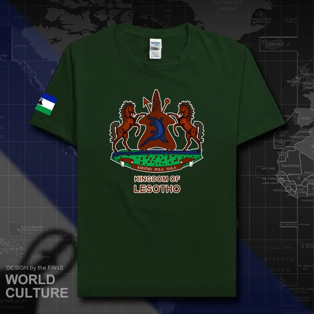 Лесото LSO Sotho basoto LS Мужская футболка Мода 2018 Джерси Нация Команда 100% хлопок для