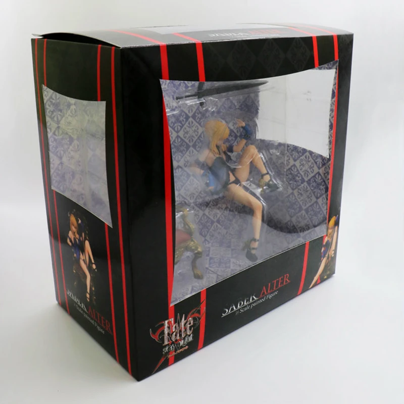 

16cm Unpainted GK Garage Resin Figure Fate/stay Night Saber Alter Sexy Figure Throne Sexy Sleepwear Version Toy Doll Gifts
