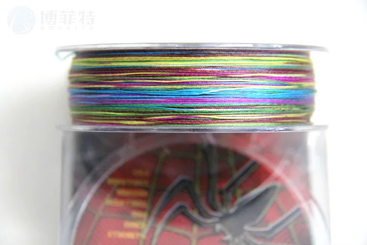 Высококачественная 4-жильная серия однометровая плотная рыболовная леска