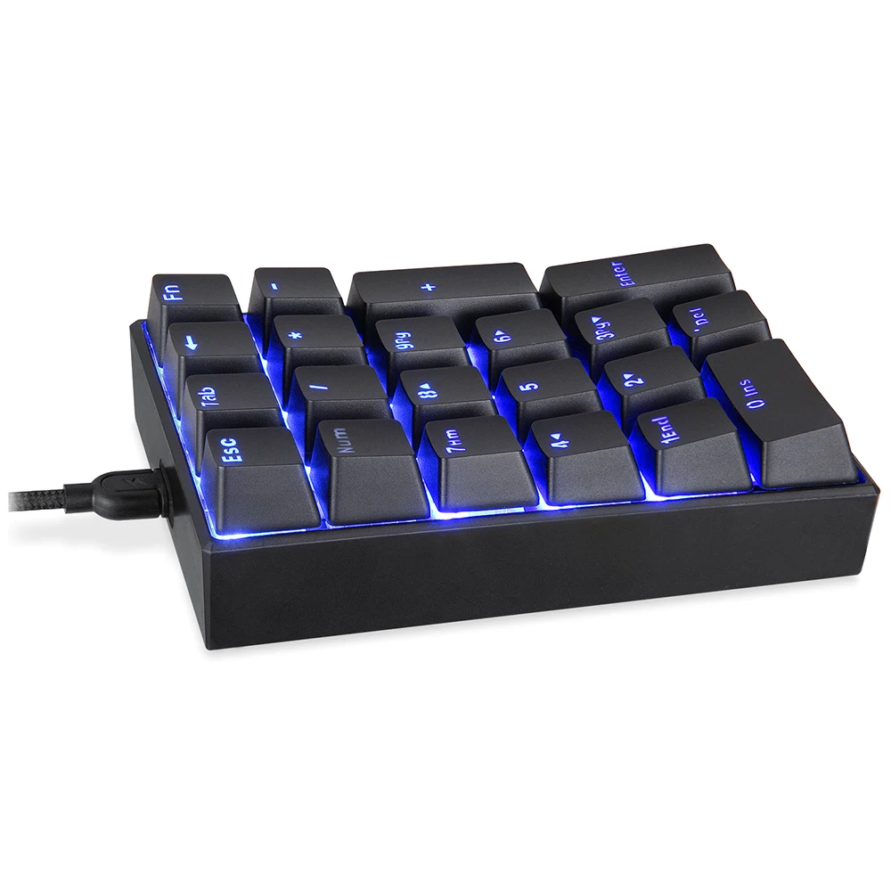 Motospeed K23 USB Проводная цифровая механическая клавиатура с переключателем Kailh