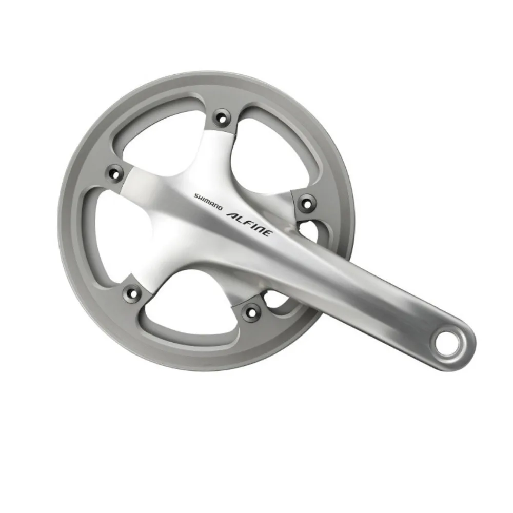 Shimano ALFINE FC-S501 39 T/42 T/45 T серебристый/черный велосипед один/двойной Chainguard Chainwheel Запчасти для велосипедов