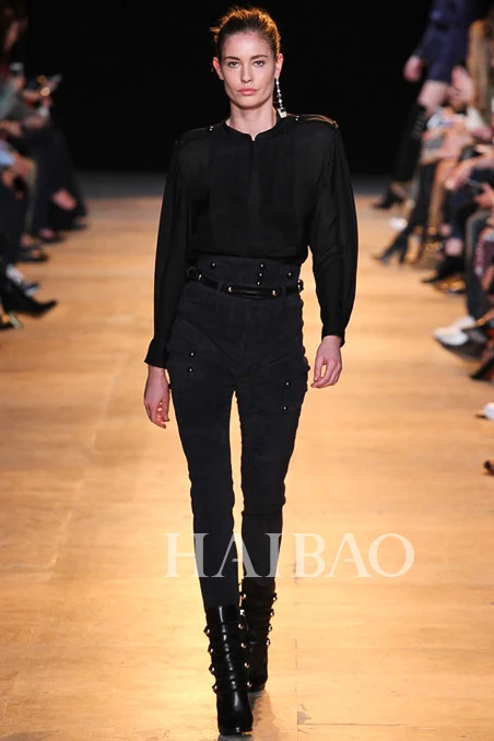 Мода Высокого Качества Из Натуральной Кожи Квадратных Высокий Каблук Черный