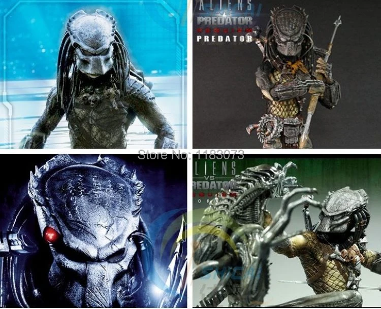 Маска Alien VS Predator Warrior Deluxe для взрослых забавная маска Хэллоуина карнавала