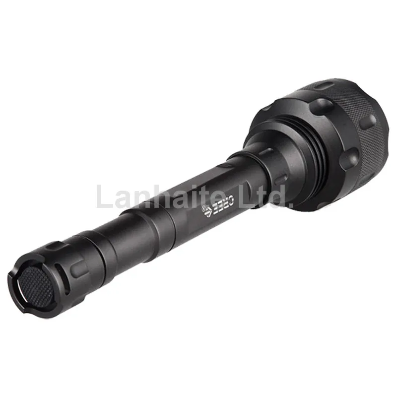 Фонарик Hugsby ML 8 Cree XM L T6 850 люмен 4 режима светодиодный черный (2x18650/4x16340/4xCR123)|led aluminum