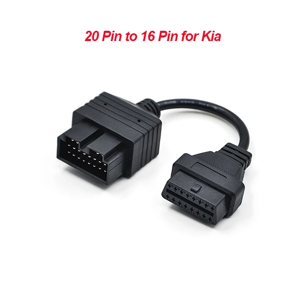 for kia Высококачественный OBD/OBD2 разъем для G-M 12 PIN адаптер для 16 Pin диагностический инструмент кабель 12 PIN до 16 Pin OBDII кабель - Цвет: for kia