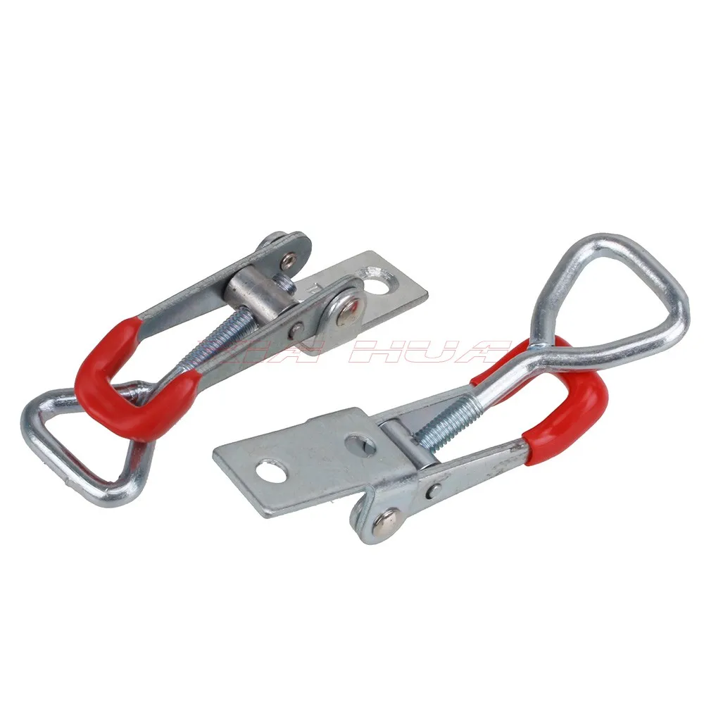 2 шт. Оцинкованная железная быстрорегулируемая Пряжка тумблер защелка фиксатор