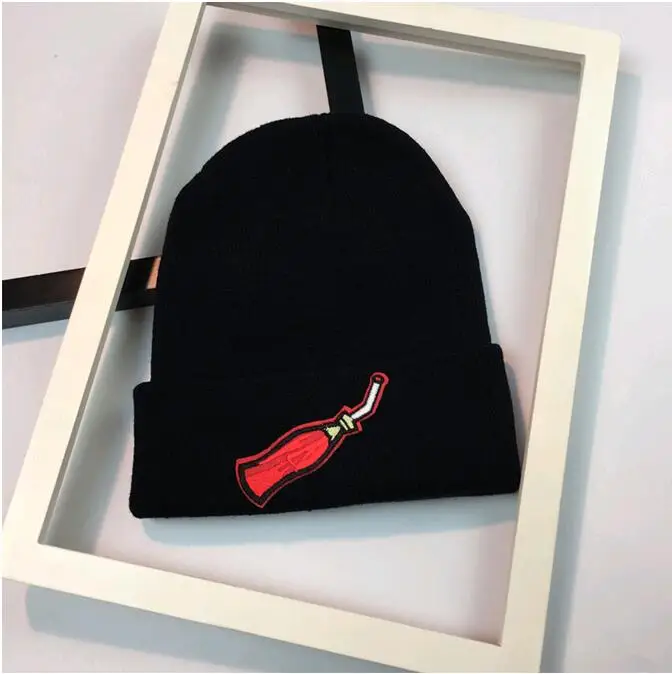 2017 Корейская шерстяная шапка с мультяшным рисунком зимняя теплая Модная для