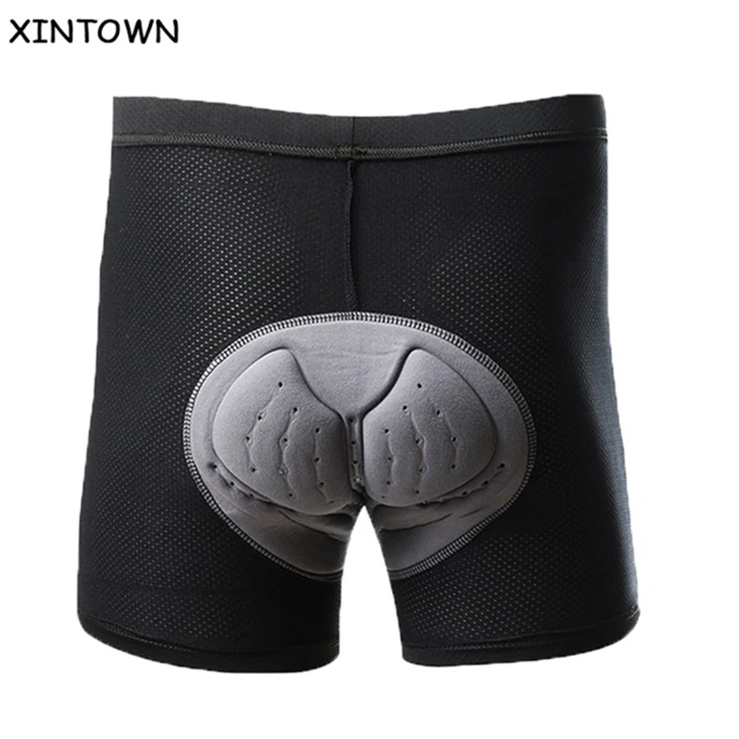 XINTOWN/мужские спортивные шорты для езды на велосипеде черные велосипедные с