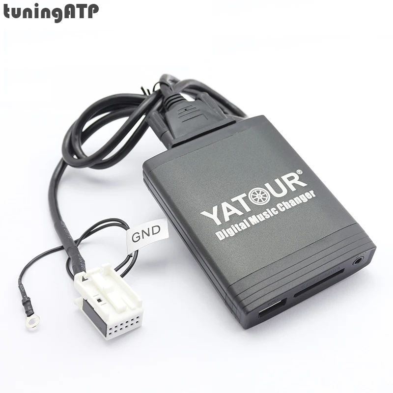 

Цифровой музыкальный переходник YATOUR AUX SD USB MP3 адаптер для SKODA Octavia / Fabia / Superb / Yeti / Roomster радиостанции: 12-контактный порт CDC
