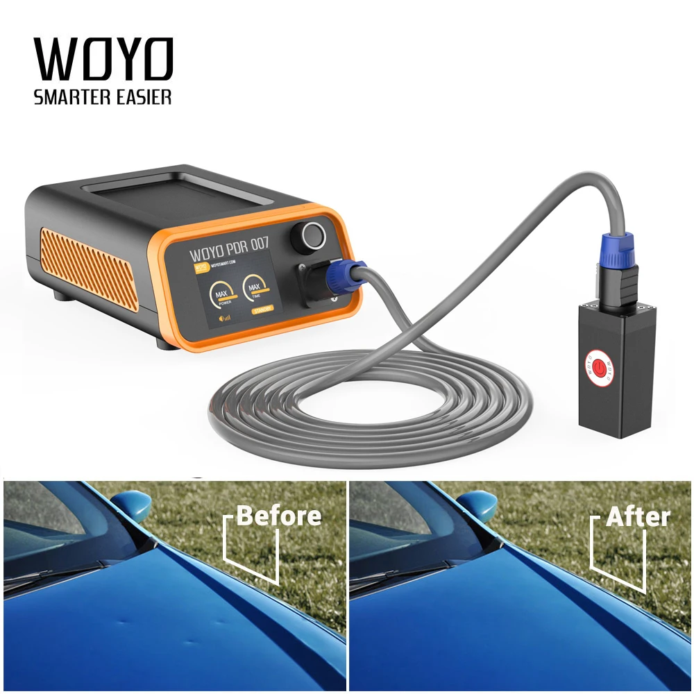 vender Woyo Pdr007 Carro Paintless Dent Reparação Ferramentas De Remoção Do Dente Kits Hotbox Magnética Ferramentas De Chapa Metálica