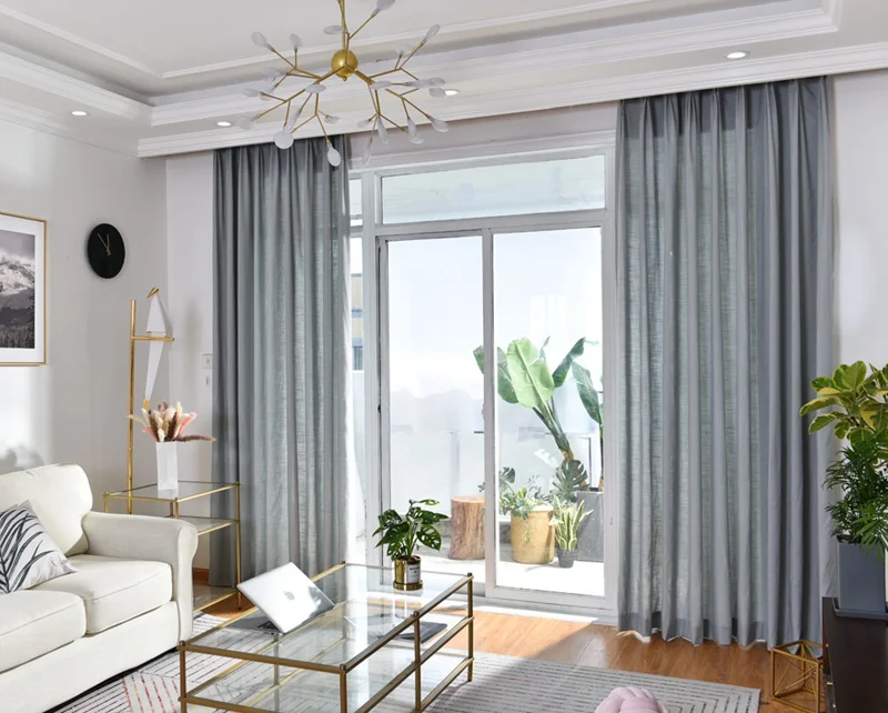 Белый прозрачный вышитый занавес s Европейский Cortinas Dormitorio тюль занавес для гостиной твердая серая ткань спальня WP067-30