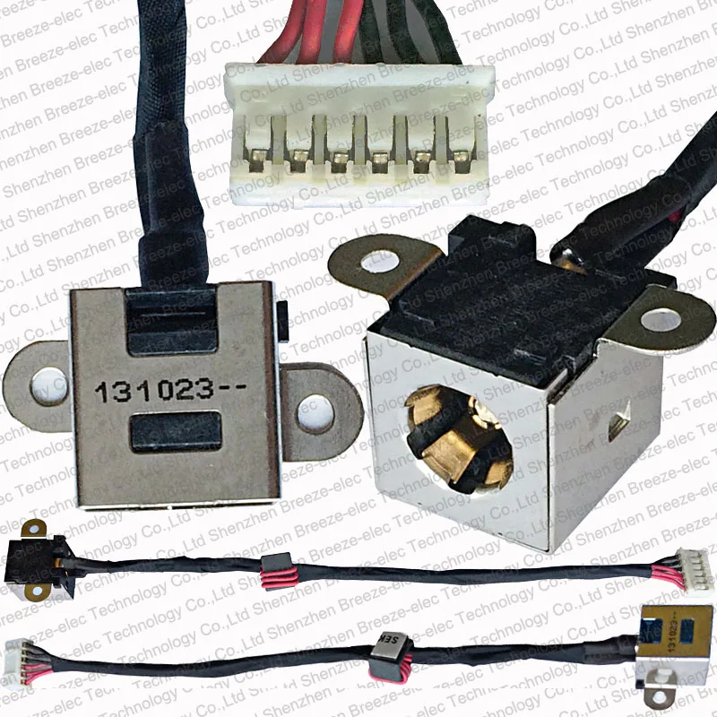 Протестированный новый ноутбук AC DC разъем питания кабель жгут проводов для Lenovo