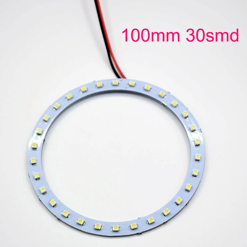1 шт. x белый желтый синий зеленый красный 100 мм 3528 30 SMD Автомобильные светодиодные