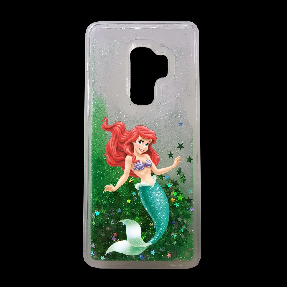 Для samsung Galaxy A3 A5 J1 J3 J5 J7 S5 S6 S7 край S8 S9 Plus Note 8 9 жидкой воды чехол с милым рисунком Минни Мягкий ТПУ чехол с мультипликационным рисунком