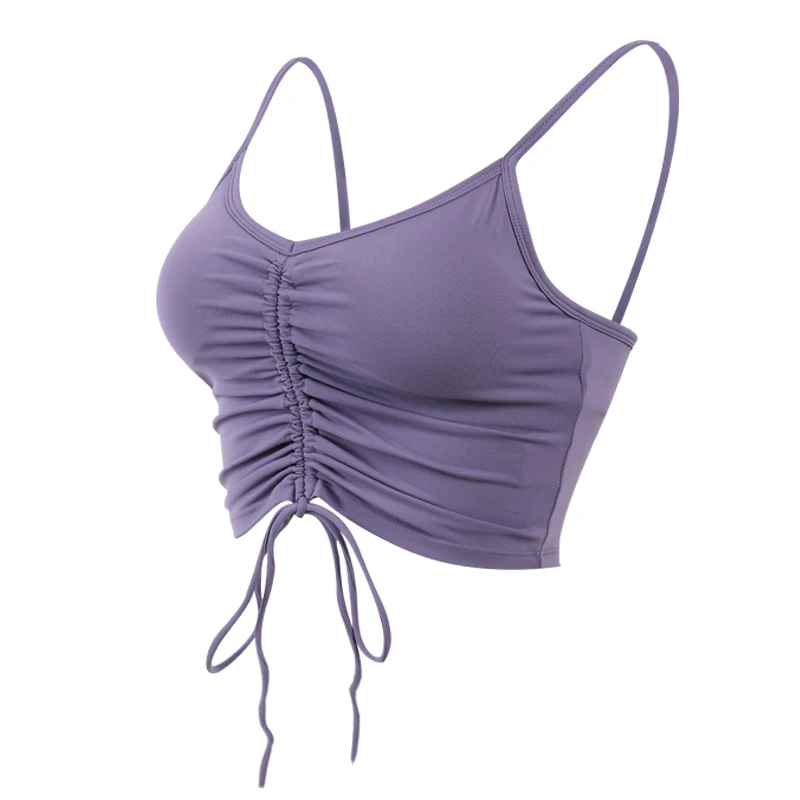 Mermaid Curve новые женские спортивные бюстгальтеры комфортный дышащий Топ для йоги жилет с подкладкой сексуальный дизайн шнурок Женская сорочка