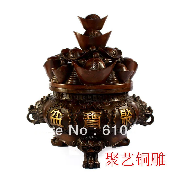 Бронзовая скульптура медная большая декоративная статуя медная|copper statue|copper