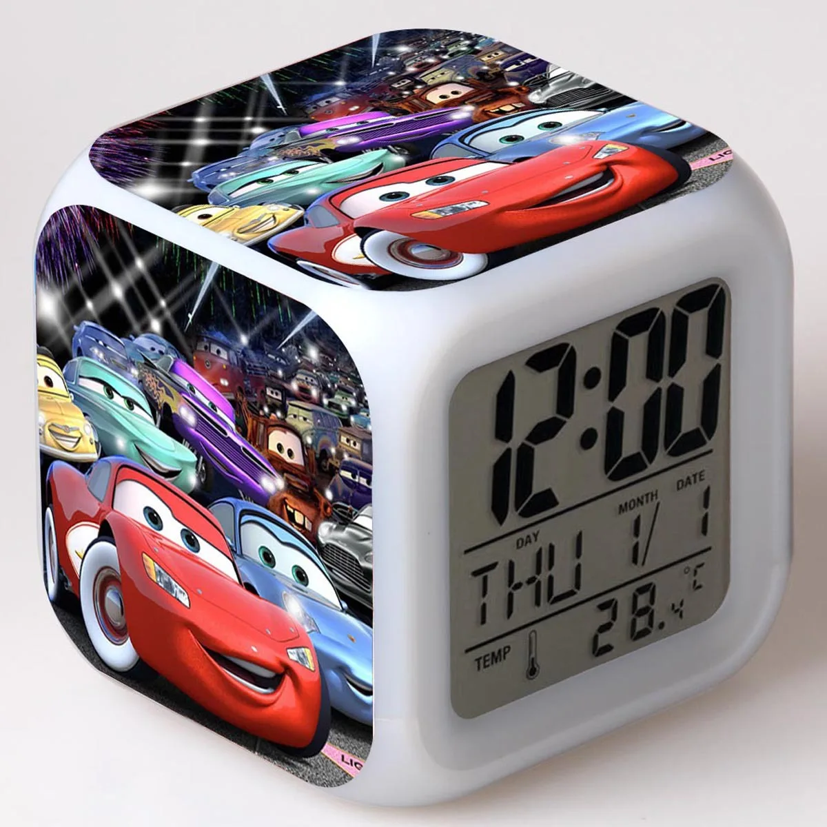 21 Детский будильник, игрушка, Led, Reloj Despertador, цифровые часы, Электронный светильник для пробуждения, Настольный светильник, Reveil Wekker - Цвет: 21