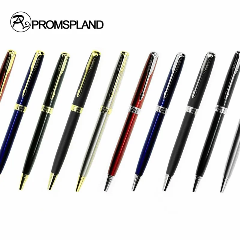 PROMSPLAND Роскошная шариковая ручка 10 цветов Canetas S04 материал Escolar Sonnet брендовые ручки