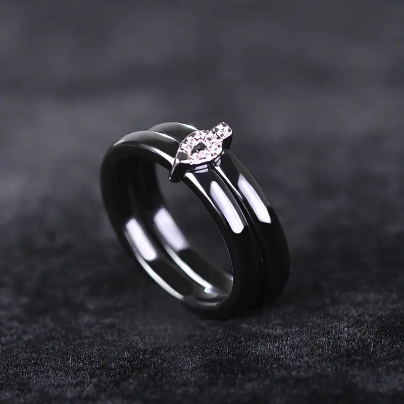 Женский комплект свадебных украшений Blucome набор керамических сережек и колец