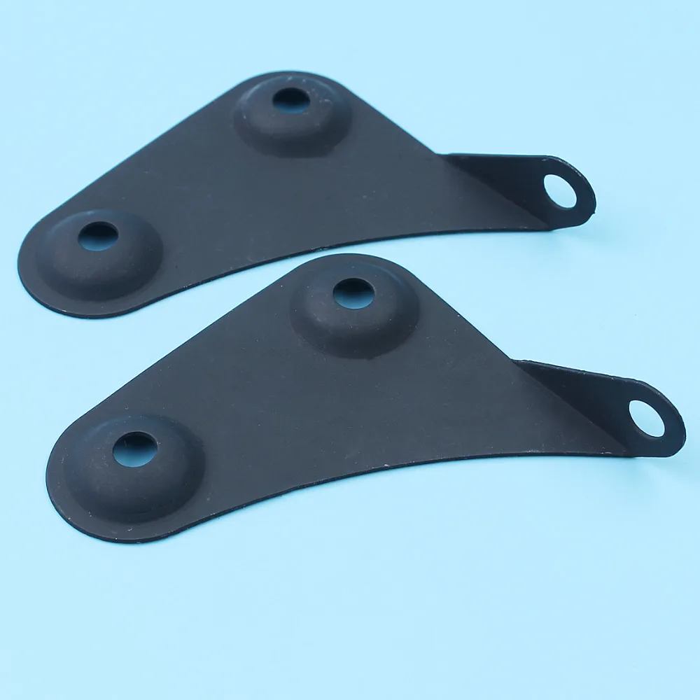 

2Pcs/lot Muffler Exhaust Silencer Bracket For Husqvarna 50 51 55 EU1 55 Rancher EPA Chainsaw # 501768801,501 76 88-01 NEW PARTS