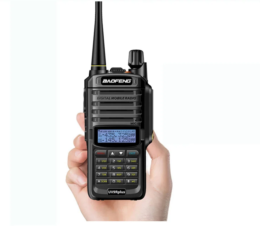 Профессиональный иди и болтай walkie talkie “иди и Водонепроницаемый 20 км Boafeng uv-9r плюс uv9r полиции сканер любительская радиостанция uv9r-era для переносного приемо-передатчика - Цвет: only 1 pcs ham radio