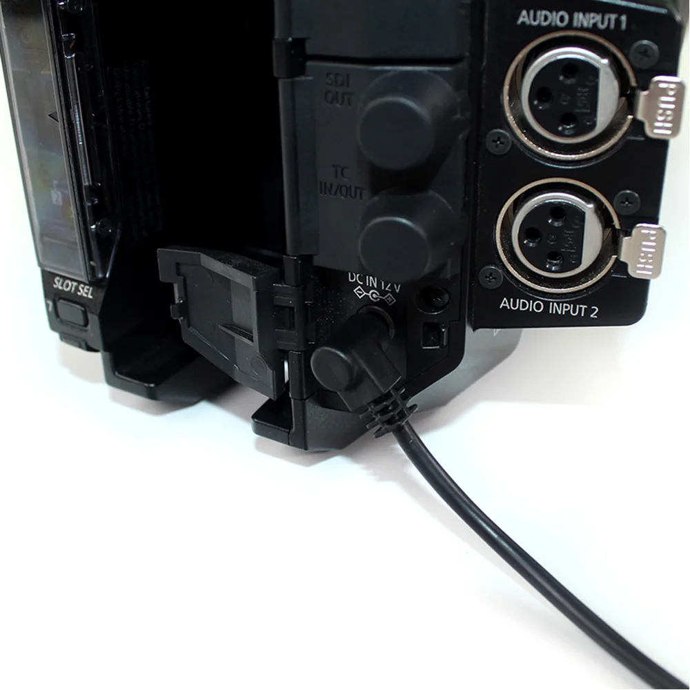 Lanparte D tap 12V DC 50*10mm кабель питания напряжения для Panasonic EVA1 Sony FS7 FS5 AU EVA1|Аксессуары