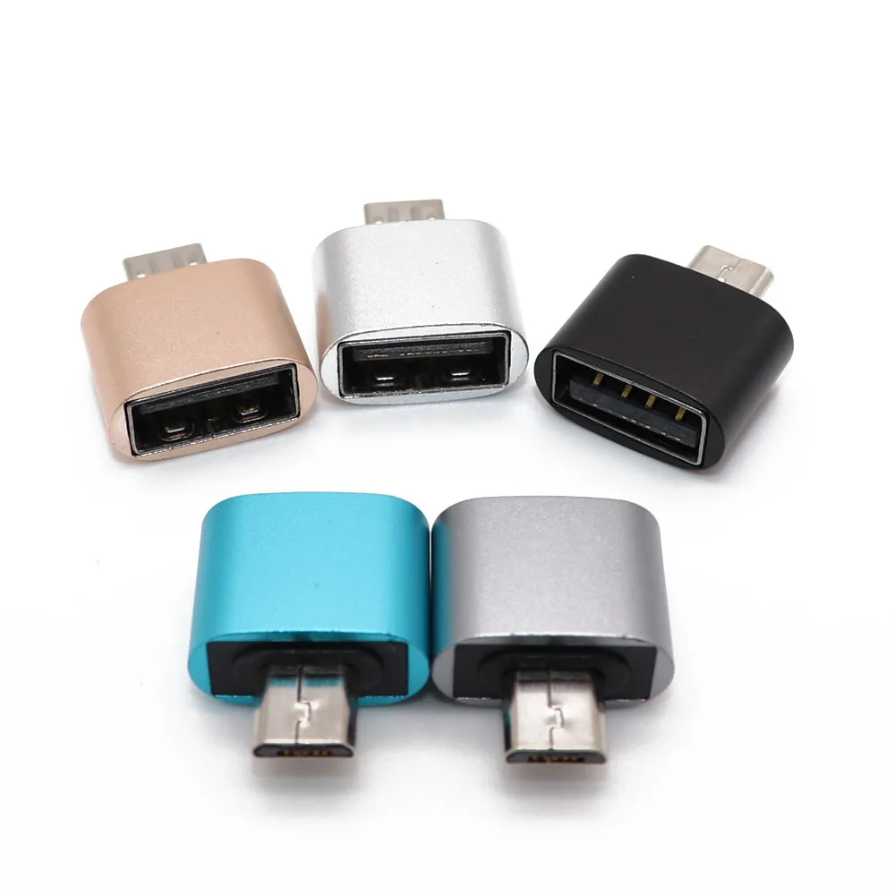 Адаптер Micro USB OTG папа-USB 2 0 мама | Мобильные телефоны и аксессуары