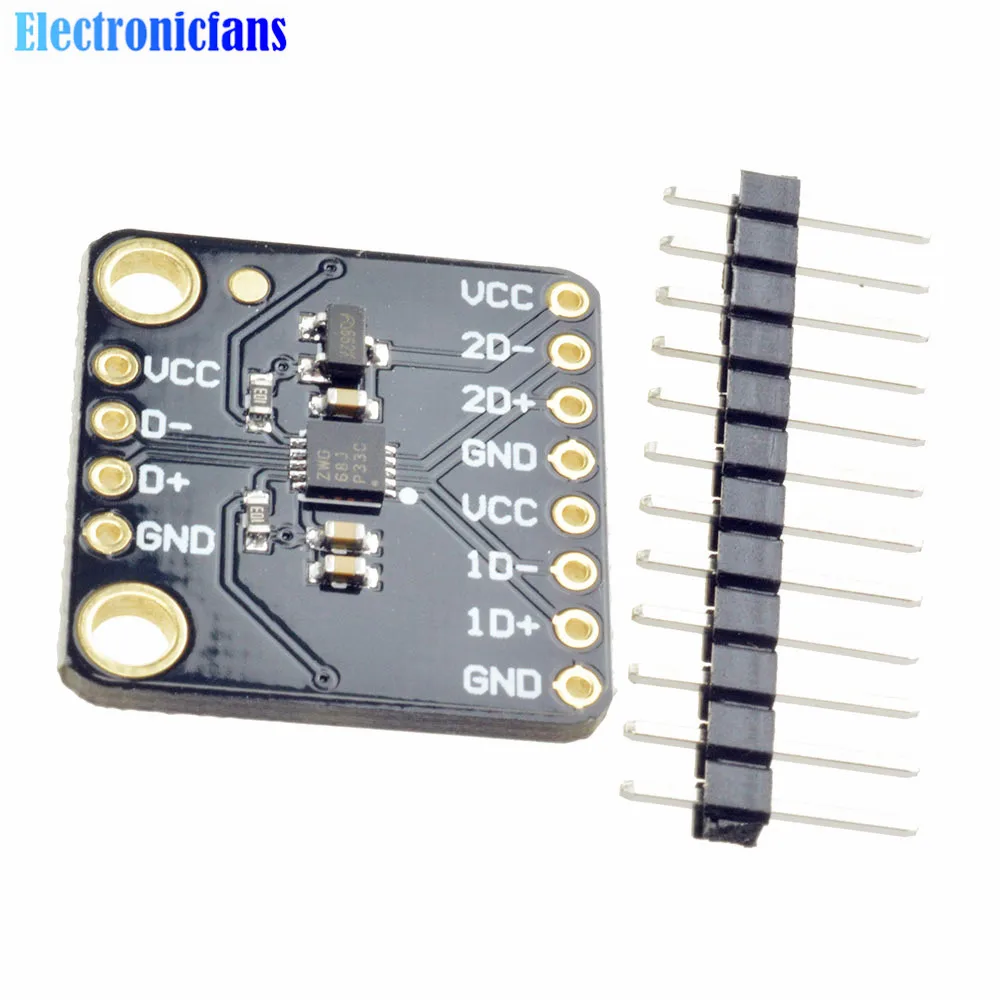 Высокоскоростной мультиплексор TS3USB221 USB 2 0 (480 Мбит/с) 1:2 переключатель