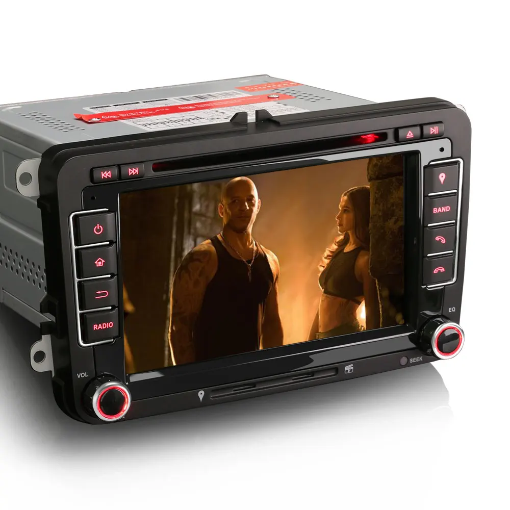 7 &quotAndroid 9 0 OS автомобильный DVD Мультимедиа Навигация GPS радио для Skoda Fabia 2004 2014 &amp combi