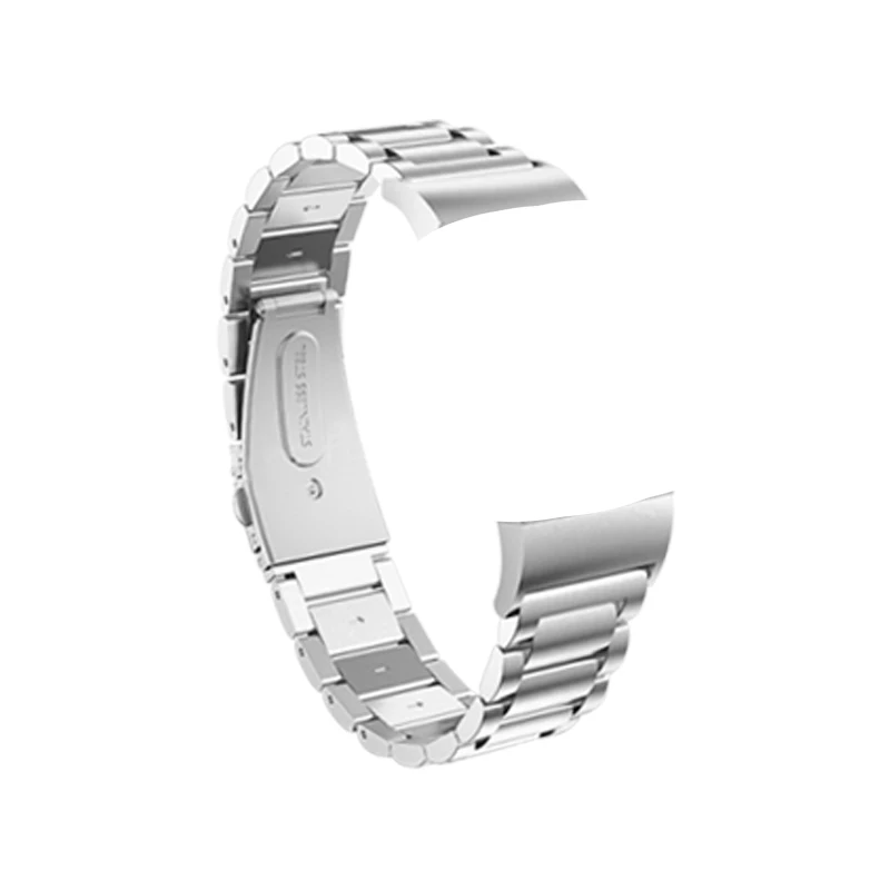 Браслет для huawei Band 3 Pro ремешок металлический сменный ремешок браслет из нержавеющей стали браслет huawei Band 3pro ремешок аксессуары - Цвет: silver