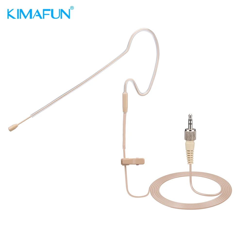 KIMAFUN KM-S63 кожа мини одно ухо висячие ушные крючки микрофон всенаправленная