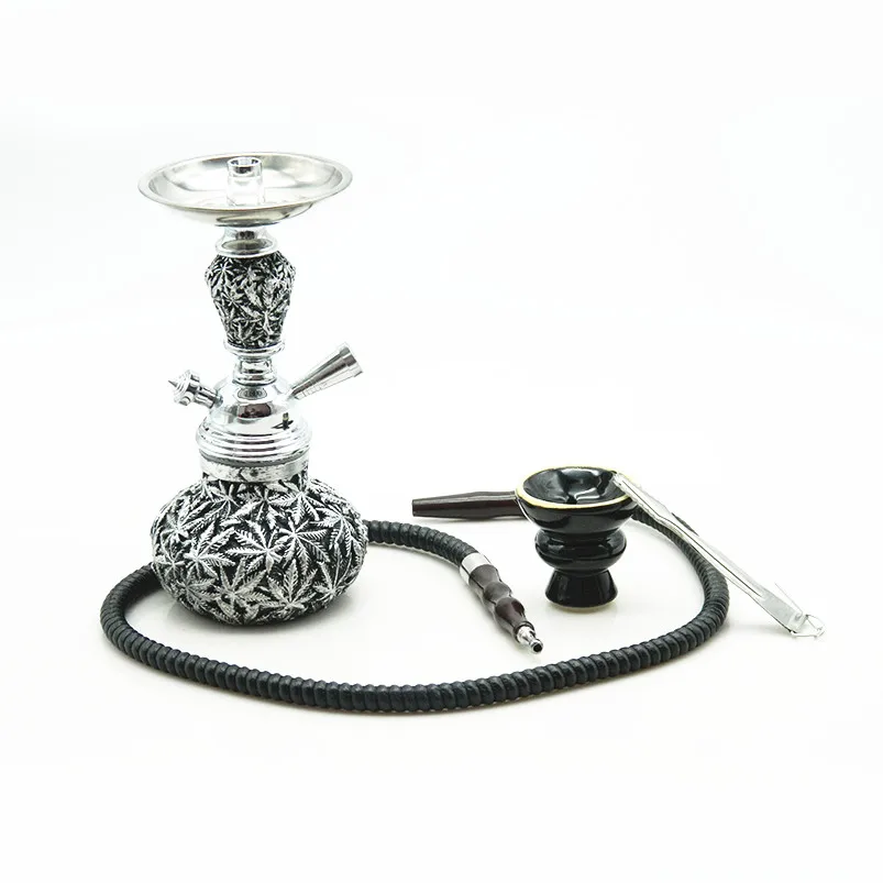 Прочный черный металлический табачный кальян 1 шт. трубка для курения травяной