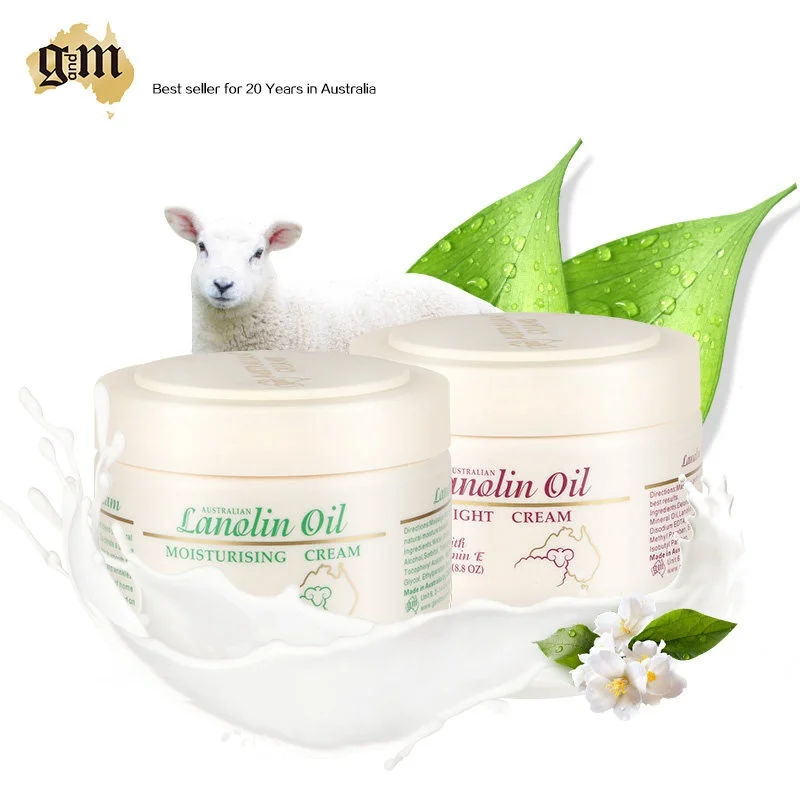 Австралийский крем для ухода за кожей Lanolin Oil Night Cream + дневной препятствующий