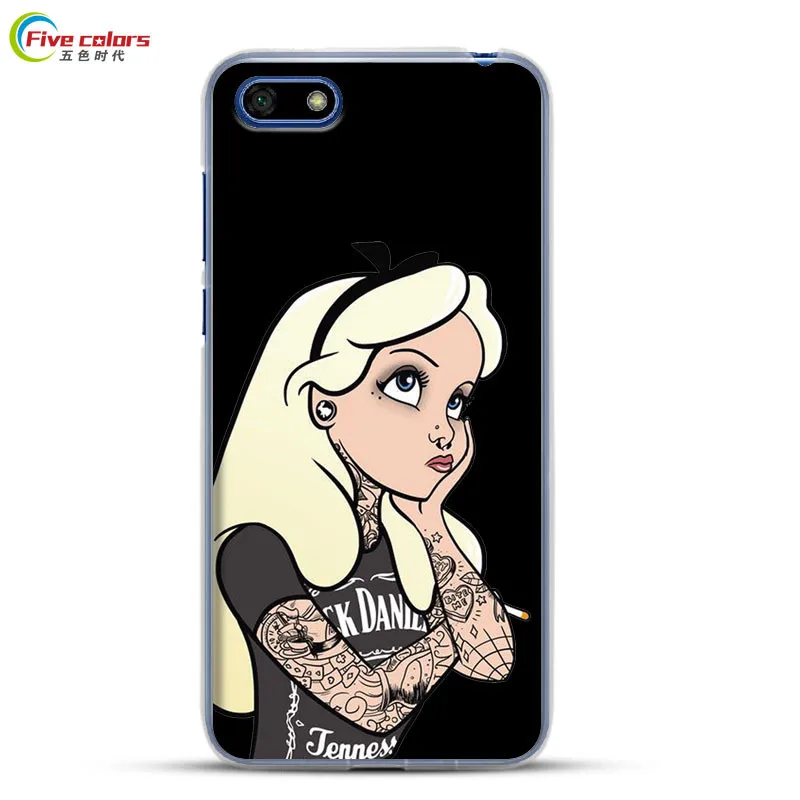 Soft Case For Huawei Y5 Prime 2018 Luxury Silicone TPU Anti-knock Back Cover 5.45&quot Protection |