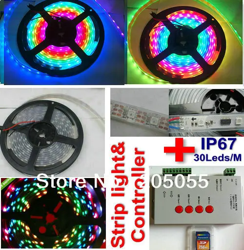 Умная Светодиодная лента WS2811 Водонепроницаемая силиконовая трубка с