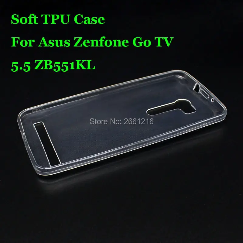 Ультратонкий Мягкий силиконовый гелевый прозрачный чехол ZB551KL из ТПУ для Asus Zenfone